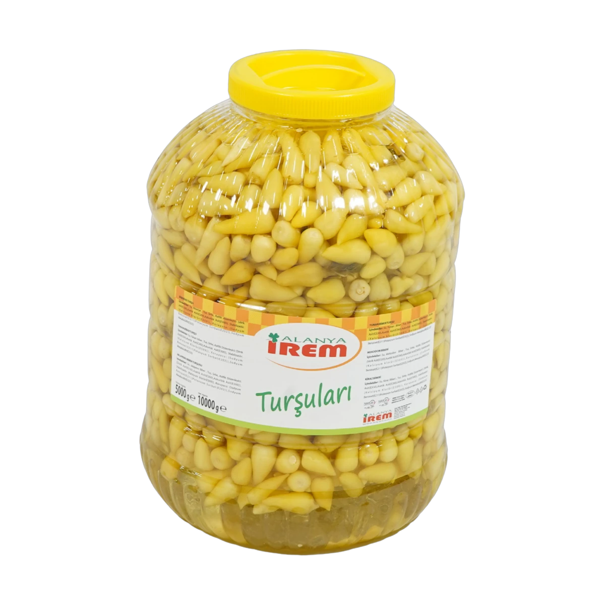 Alanya İrem Biberiye Turşusu (10 kg Pet)