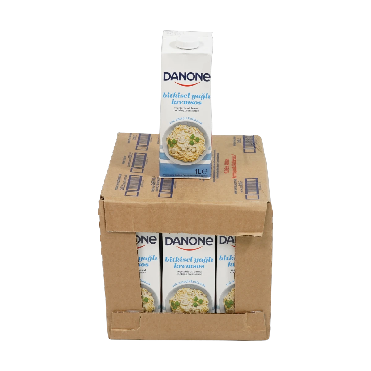 Danone Bitkisel Yağlı Kremsos (12 x 1L Koli)