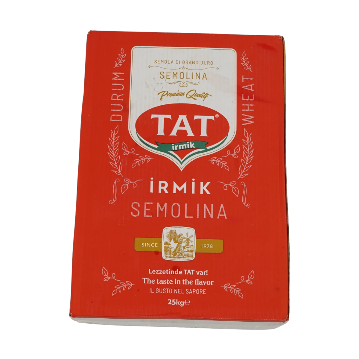 Tat İrmik Semolina Di Grano Duro (25 kg)